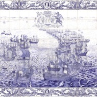 Spanish Armada tile panel
