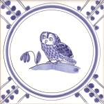 12 Owl 3 tile