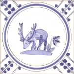 18 Stag tile