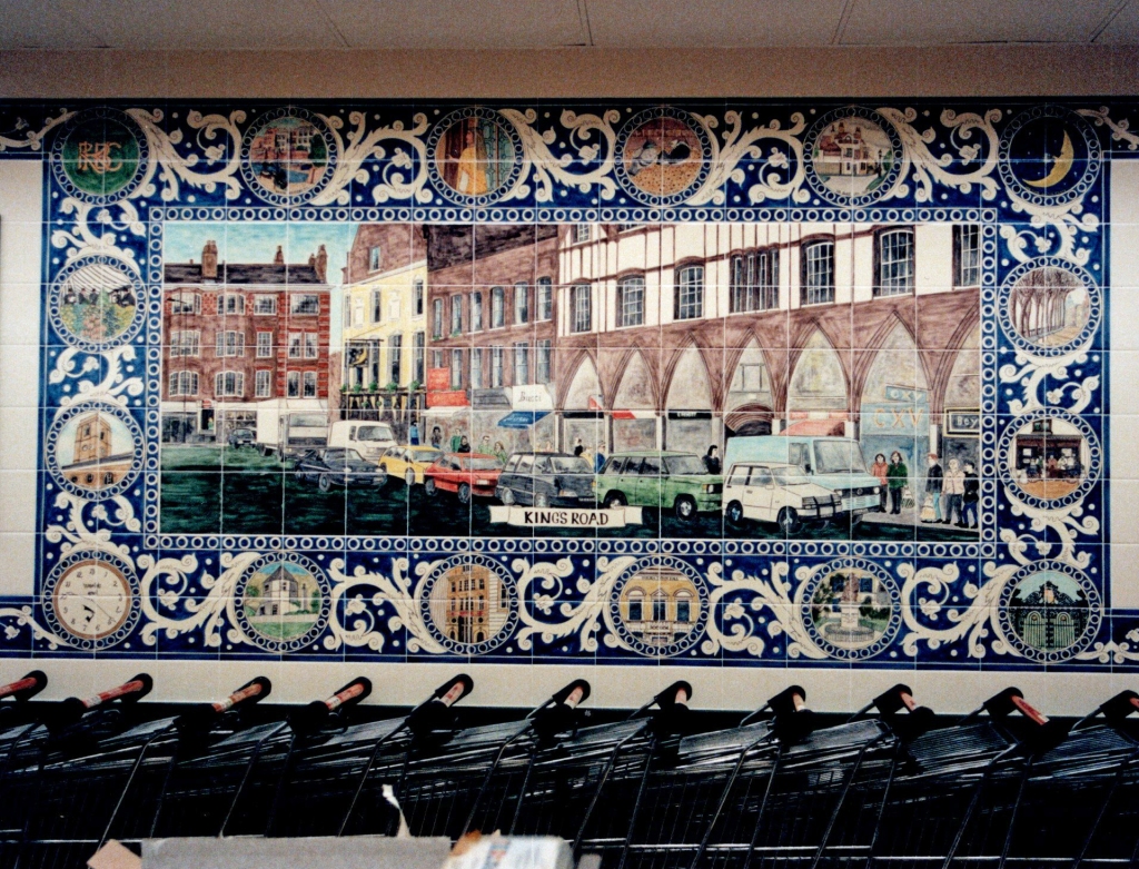 King's Road tile panel